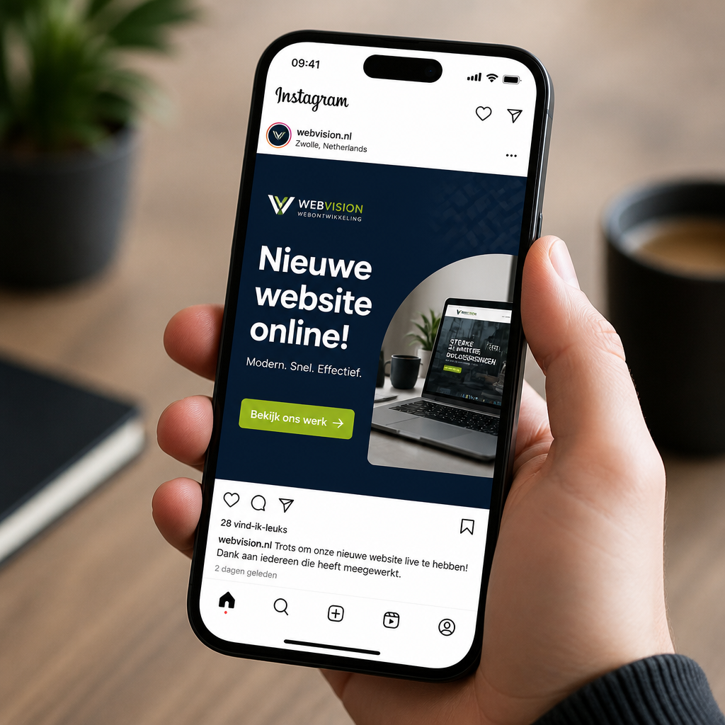 Diverse ondernemers — Social media berichten op maat